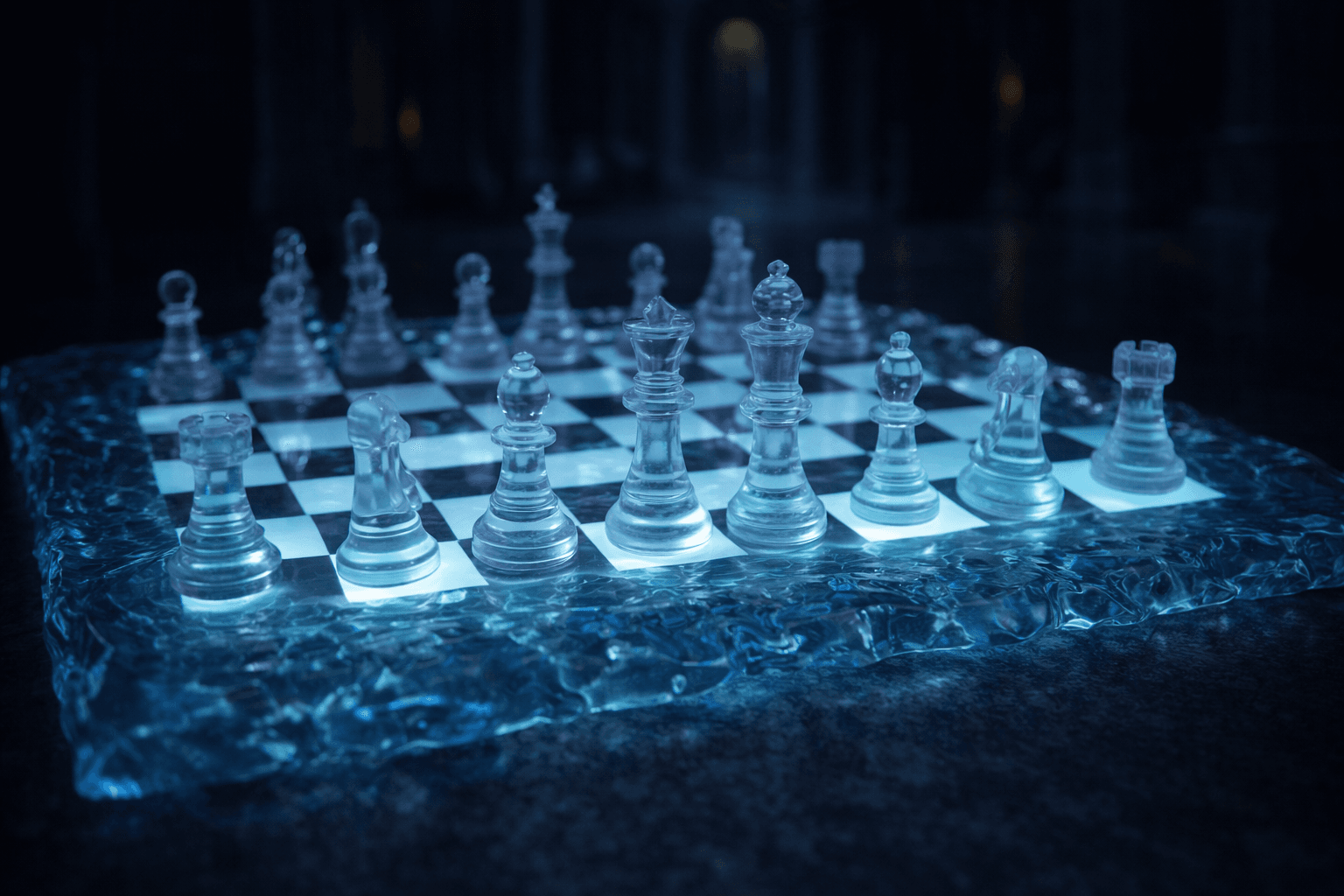 Icey Glacier Chess