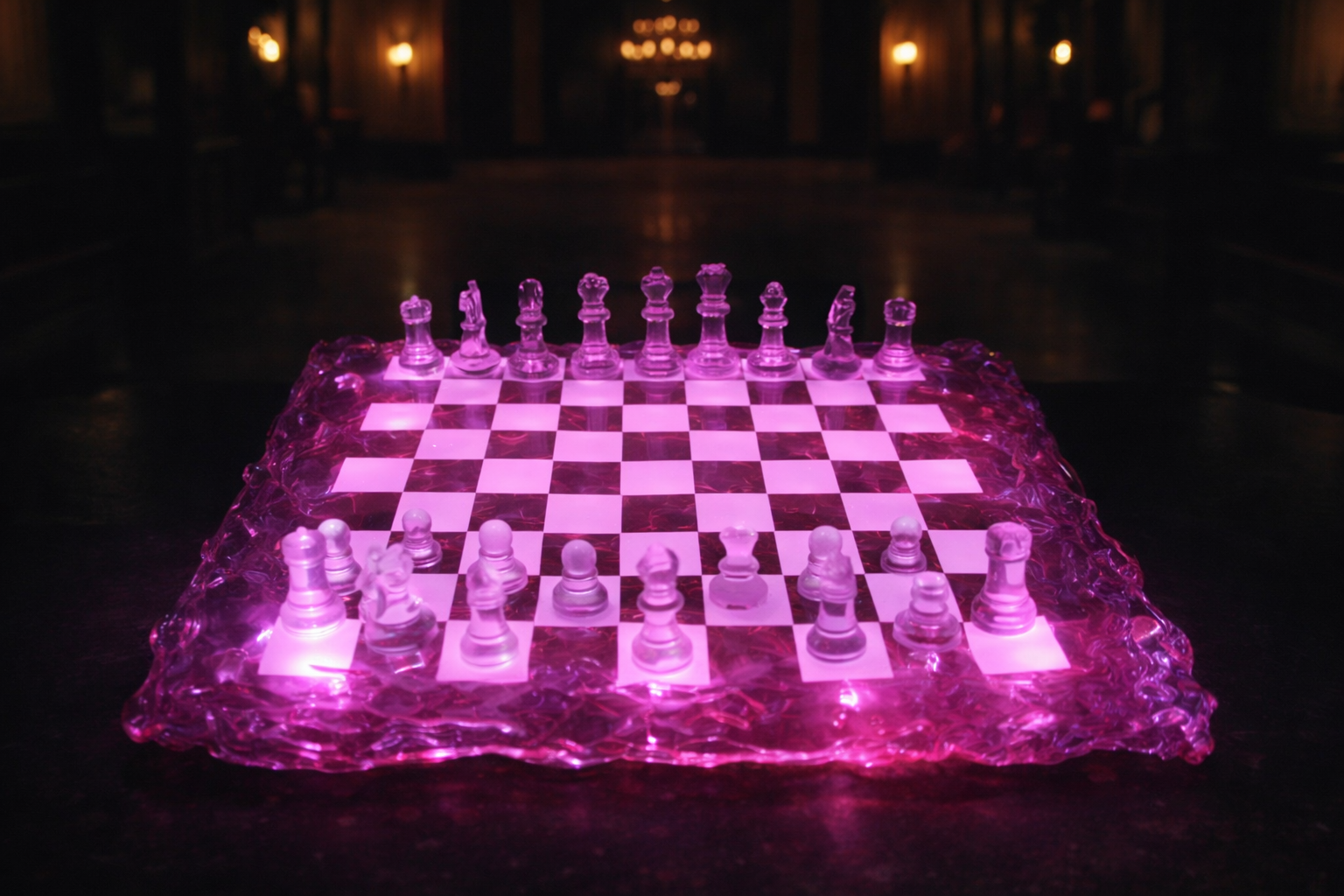 Icey Amethyst Chess